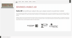 Desktop Screenshot of mueblesjudi.com